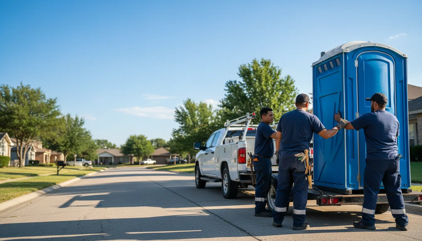 Portable Toilet Rental in Chico, TX near me